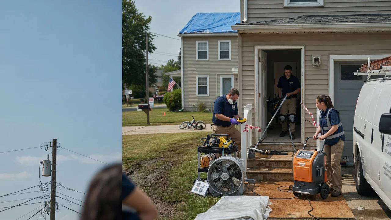 Water Damage Repair in Little Suamico, WI near me